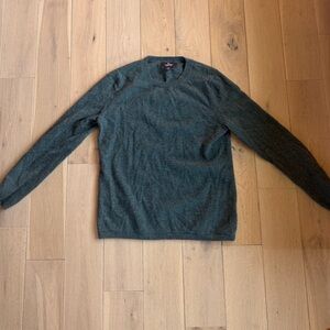 Lands' End Dark Green Crew Neck Sweater